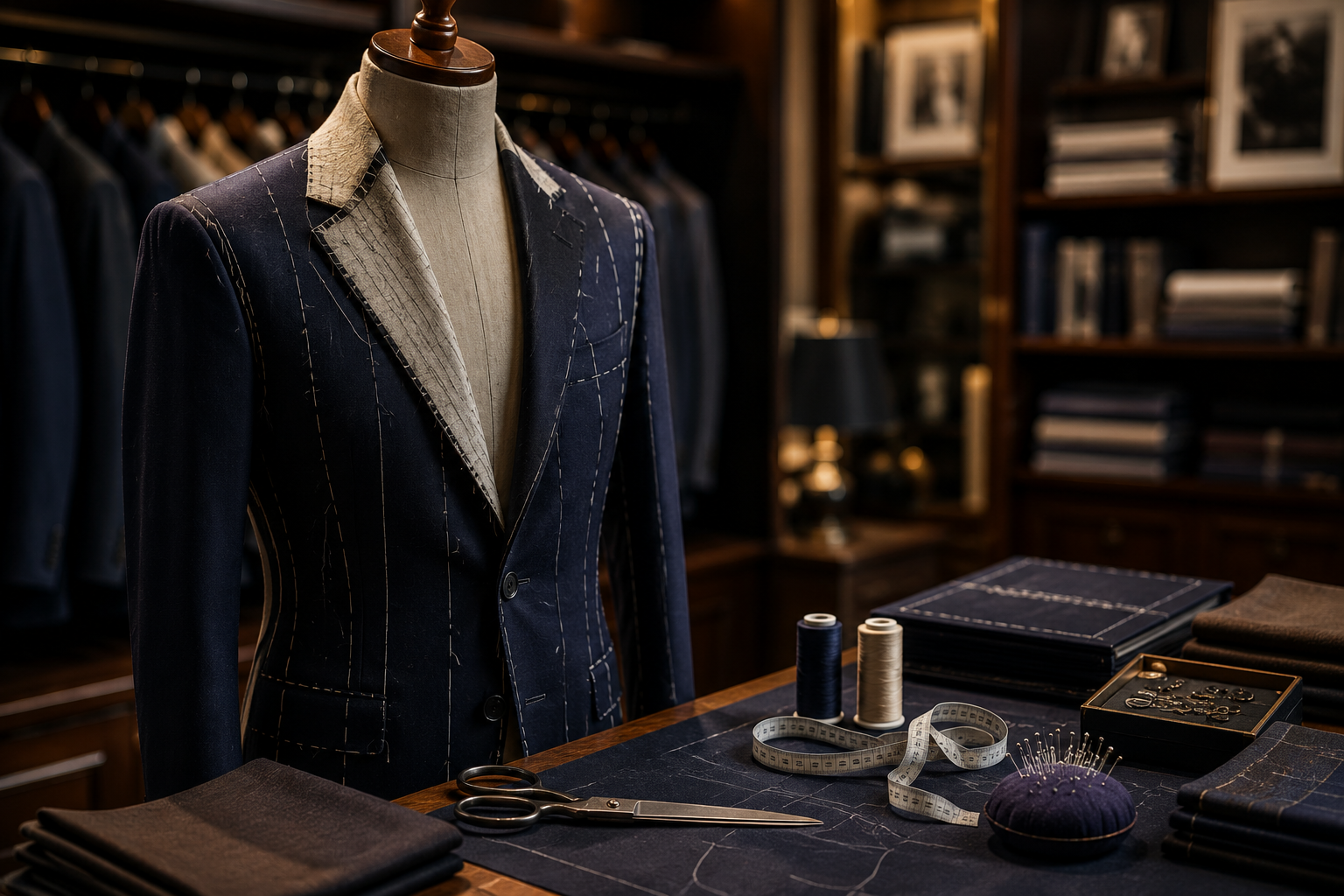 Custom suits tuxedos and men's formal wear near Malvern Pennsylvania