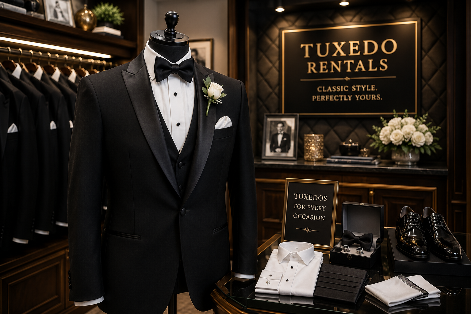 Modern tuxedo rentals in West Chester Pennsylvania