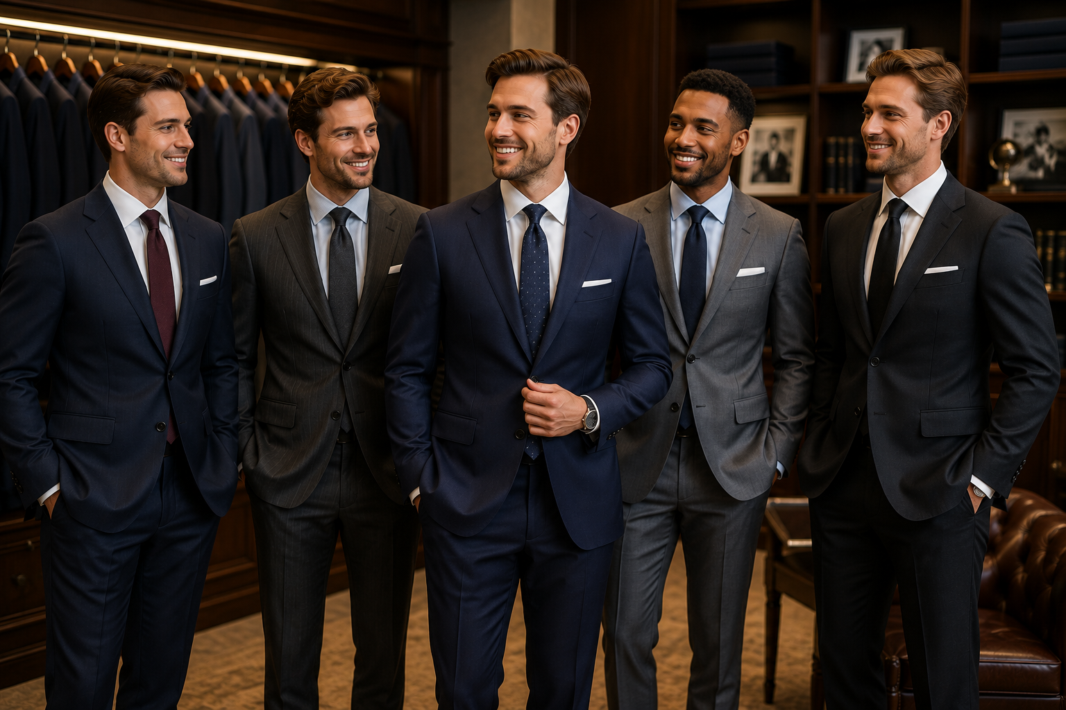 Bespoke suits and personalized tailoring