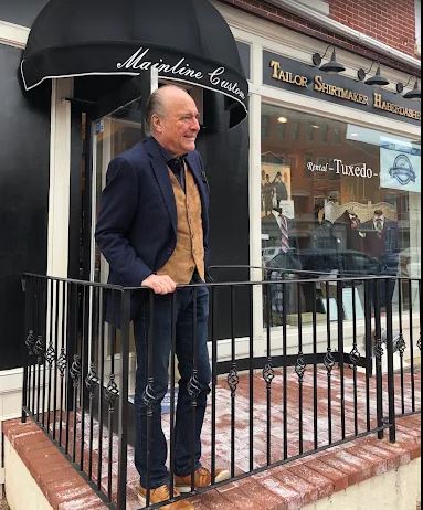 Larry Albert of Mainline Custom Clothiers in West Chester Pennsylvania