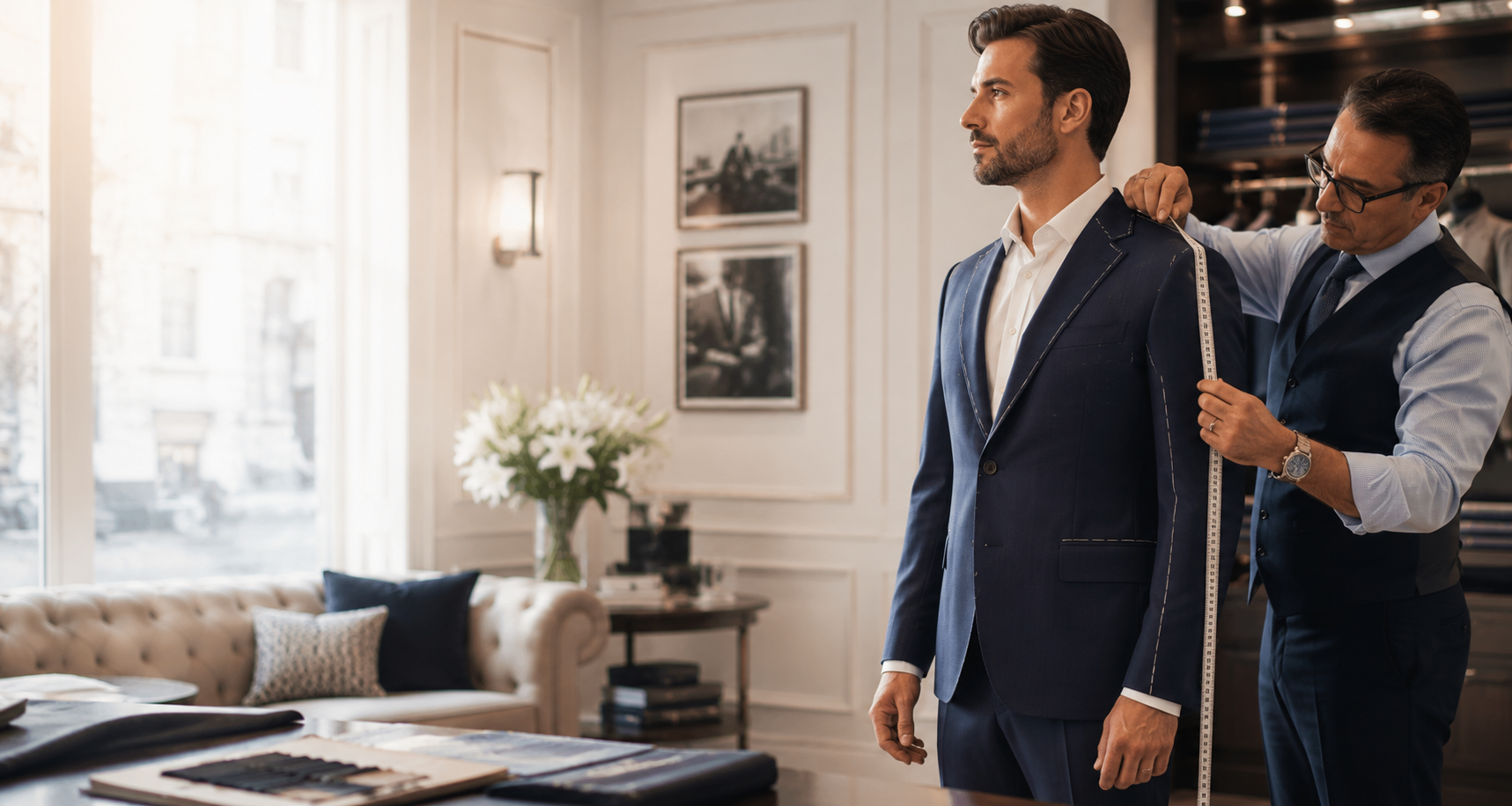 Custom suits and bespoke tailoring in West Chester