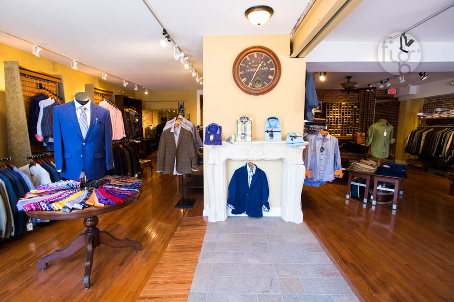 Mainline Custom Clothiers showroom at 129 W Market Street in West Chester Pennsylvania