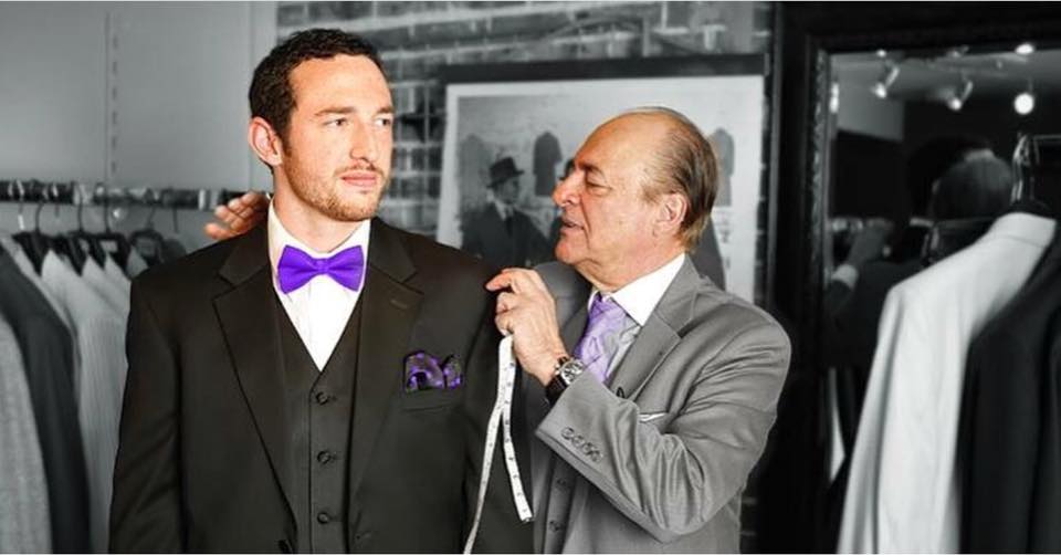 Bespoke tailoring and personalized suit fitting